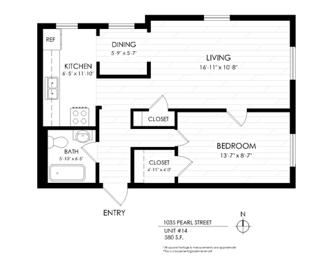 1035 Pearl Street 1-2 Beds Apartment for Rent - Photo Gallery 17